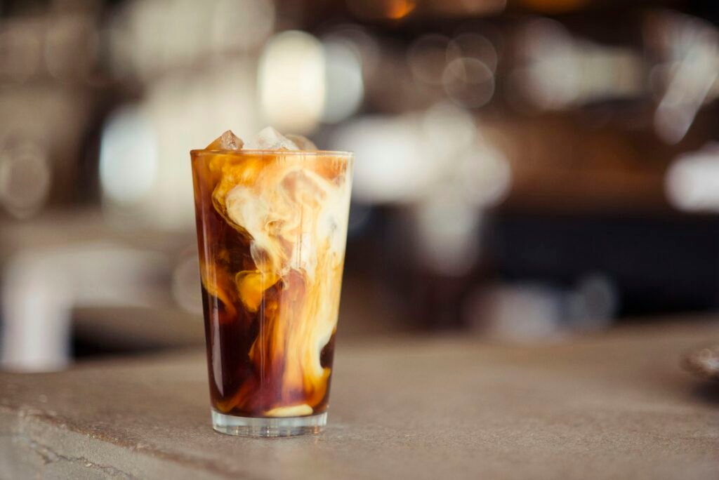 Café glacé au lait