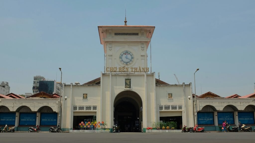 Le marché Ben Thanh, Hô Chi Minh-Ville