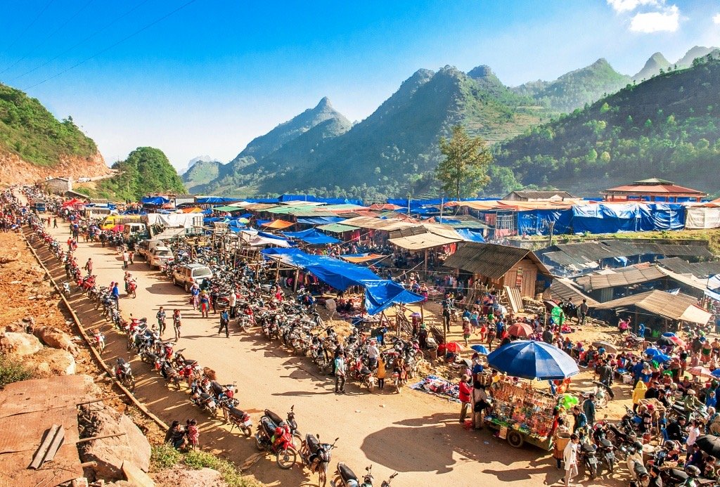 marché ethnique Bac Ha