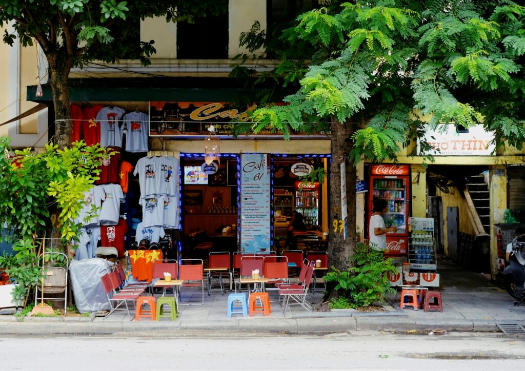 Petit café à Hanoï