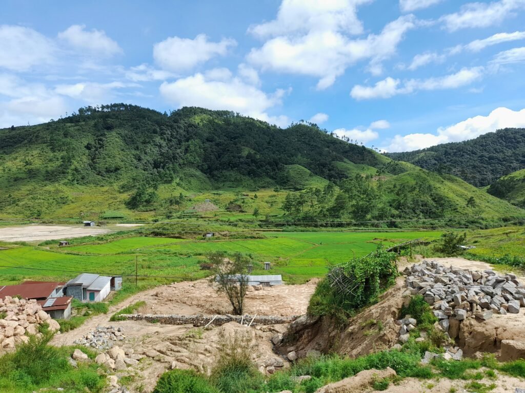 Vallée et village de Ninh Binh