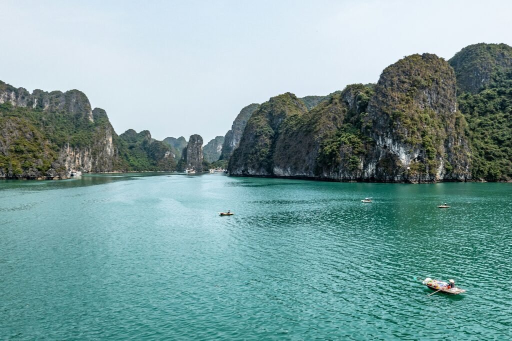 Îles karstiques de la baie d’Halong