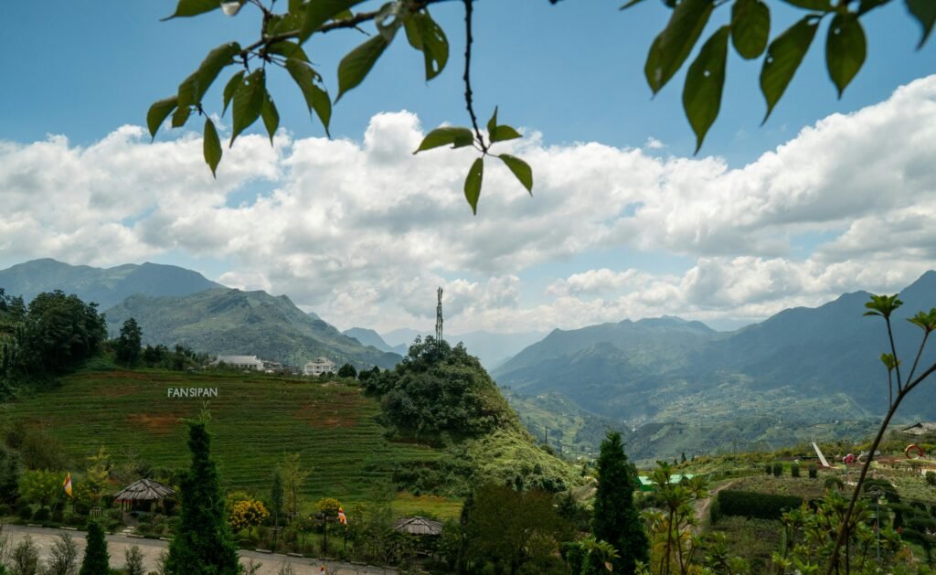 Montagnes autour de Sa Pa