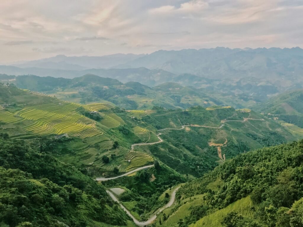 Rizières en terrasses de Ha Giang