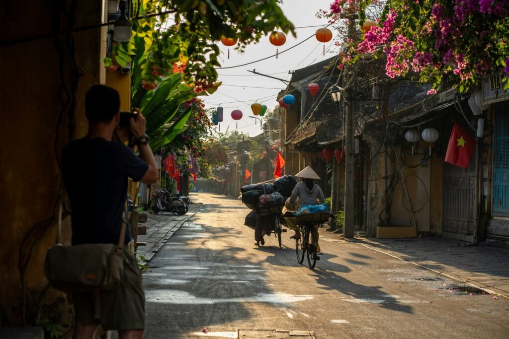 Rue aux lanternes de Hoi An
