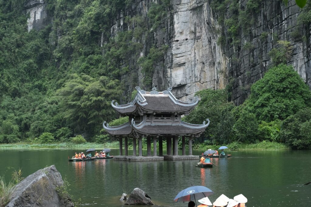 Barques à Trang An, Ninh Binh