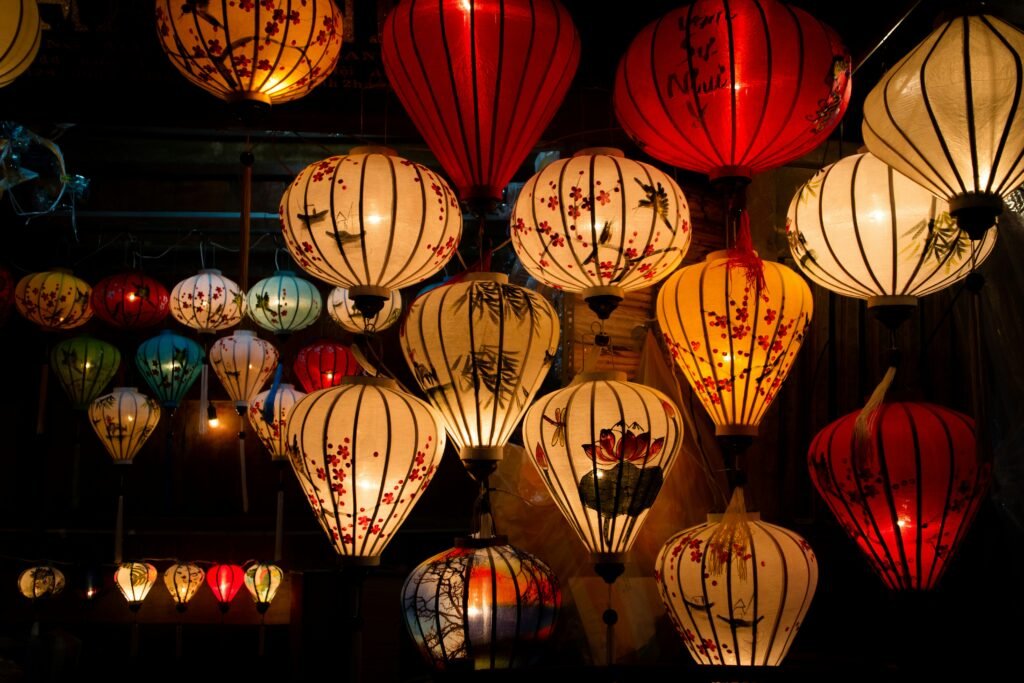 Lanternes de Hoi An la nuit