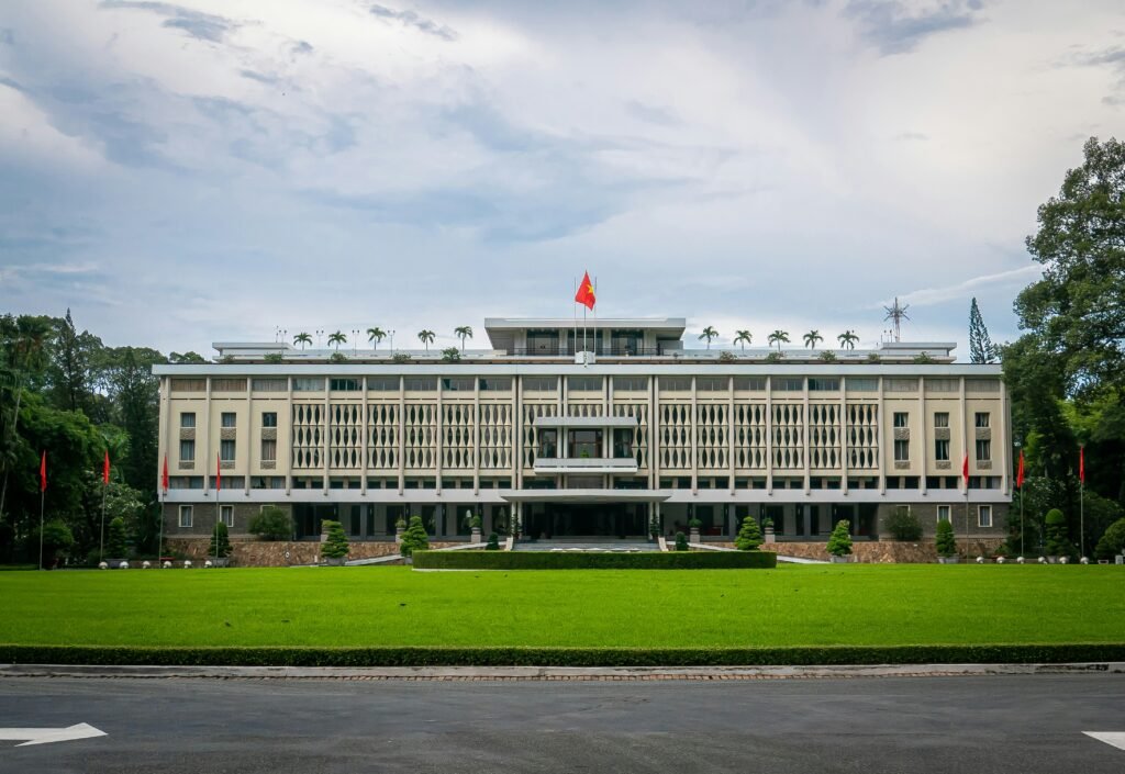 Le palais de la Réunification à Saigon
